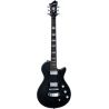 HAGSTROM ELEC. GUITAR. ULTRA MAX - SATIN BLACK - MAHOGANY B