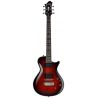 HAGSTROM ELEC. GUITAR. ULTRA SWEDE - BURGUNDY BURST - BASSW