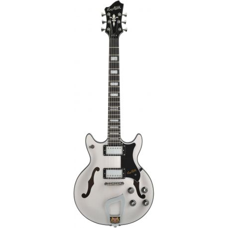 HAGSTROM ELEC. GUITAR. ALVAR - SWEDISH FROST, CONTOURED PLY