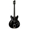 HAGSTROM ELEC. GUITAR. VIKING LEFT HANDED BLACK GLOSS