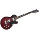 HAGSTROM ELEC. GUITAR SUPER SWEDE CRIMSON FLAME 2023
