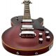 HAGSTROM ELEC. GUITAR SUPER SWEDE CRIMSON FLAME 2023