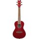 ORTEGA ELEMENT S. AC CONCERT UKELELE SPRCCATALPA RED