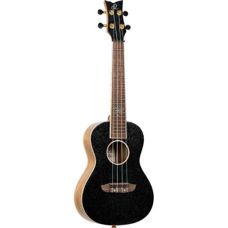 ORTEGA ELEMENT S. AC CONCERT UKELELE SPRCCATALPA BLACK