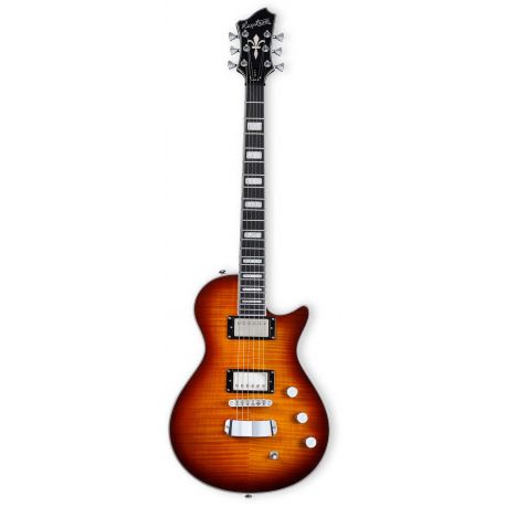 HAGSTROM ELEC. GUITAR. ULTRA MAX - GOLDEN EAGLE BURST