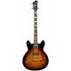 HAGSTROM ELEC. GUITAR. VIKING BARITONE DLX - TOBACCO SUNBUR