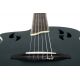 ORTEGA TOURPLAYER GUITAR, LEFTHAND, SPRUCE TOP, BLACK,BAG