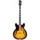 HAGSTROM ELEC. BASS. VIKING BASS LEFT HANDED TOBACCO SUNB