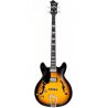 HAGSTROM ELEC. BASS. VIKING BASS LEFT HANDED TOBACCO SUNB