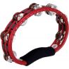 MEINL TMT1R HAND HELD, STEEL JINGLES, RED