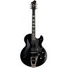 HAGSTROM ELEC. GUITAR. TREMAR HJ-500 - BLACK GLOSS - CONTOU