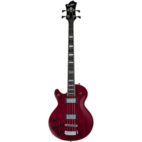 HAGSTROM ELEC. BASS. SWEDE BASS LEFT HANDED WILD CH TRAN