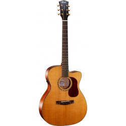 CORT GUIT ACUST GOLD-OC6 NAT WCASE