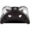MEINL CFJS2S-BK PANDERETA COMPACT DE PIE EN ACABADO NEGR