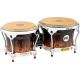 MEINL FWB400BB 7 & 8 12 WOOD BONGO, BROWN BURL