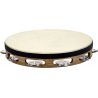 MEINL TAH1WB 1 ROW, STAINLESS STEELJINGLES, WALNUT BROWN