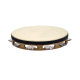 MEINL TAH1WB 1 ROW, STAINLESS STEELJINGLES, WALNUT BROWN