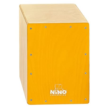 NINO PERCUSSION CAJON PEQUEÑO TAPA AMARILLA NINO950Y