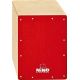 NINO PERCUSSION CAJÓN PEQUEÑO TAPA ROJA NINO950R