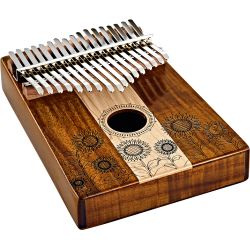 SONIC ENERGY KL1706H SOUND HOLE KALIMBA C MAJOR 17NOTES,MAP&ACA
