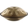 SONIC ENERGY HPSTL90 HANDPAN STAINLESS STEEL, VINT.GOLD, D KURD