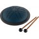 SONIC ENERGY MSTD2NB MINI STEEL TONGUE DRUM, A MAJOR, NAVY BLUE