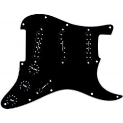SEYMOUR DUNCAN PICKGRD ASSY EVERYTHING AXE BLK