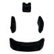 ORTEGA DLX F-SHAPE GIG BAG BK ACUS. BASS OGBAB-DLX-BK