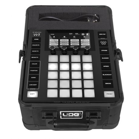 UDG GEAR U93019BL  UL PICK FOAM FLIGHT CASE WOLFMIX W1 BLAC