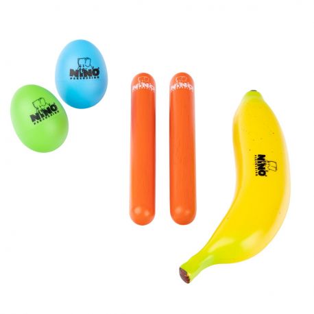 NINO PERCUSSION MIXED RHYTHM SET, 5 PCS. NINOSET7