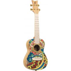 ORTEGA ART S. AC CONCERT UKELELE SPRUCECATALPA INDIA