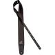 ORTEGA OSCU-1 GENUINE LEATHER STRAP DARK BROWN CROCO