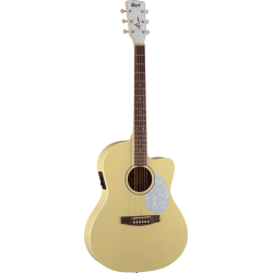 CORT GUIT ACUST JADE CLASSIC PYOP PASTEL YELLOW OP
