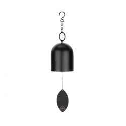 SONIC ENERGY HIB18BK HANGING IRON BELL, 18  45 CM, BLACK