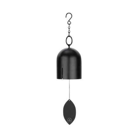 SONIC ENERGY HIB18BK HANGING IRON BELL, 18  45 CM, BLACK