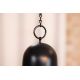 SONIC ENERGY HIB18BK HANGING IRON BELL, 18  45 CM, BLACK