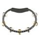 MEINL TMT1M-BK COMBO PANDERETA, BLACK, STEELBRASS