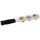 MEINL JG1M-WH JINGLE STICK CON SONAJAS DE ACERO Y LATÓN