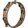 MEINL TA2WB 2 ROWS, STAINLESS STEELJINGLES, WALNUT BROWN