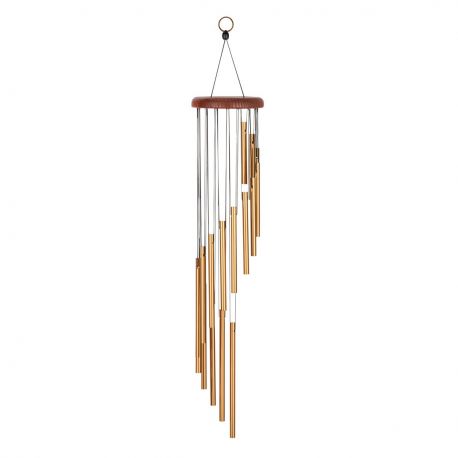 SONIC ENERGY SC29B SPIRAL CHIME, 29  73 CM, BRONZE