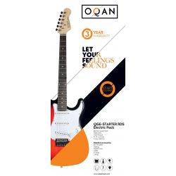 OQAN KIT GUIT ELEC QGE-STARTER ELECTRIC RDS