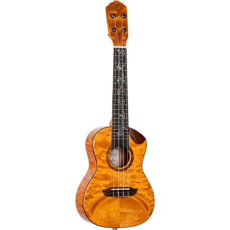 ORTEGA ELITE S. AC-ELEC CONCERT UKELELE SOLID MAPLQUILT