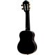 ORTEGA ONYX S. AC SOPRANO UKELELE SPRUCEMAHOGANY BLACK