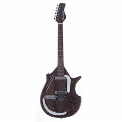 DANELECTRO SITAR BKC RED CRACKLE