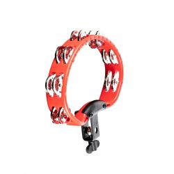 MEINL HTMT2R MOUNTABLE PANDERETA, DUAL ROW, RED