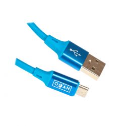 OQAN CABLE MICRO USB AZUL