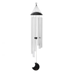 SONIC ENERGY MMC44S MOON MED.CHIME, 44,432 HZ,RND ARCH, SILVER