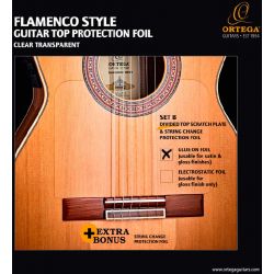 ORTEGA OPG-FLAM2 CLAS. GUIT. PICKGUARD  2 PIECE