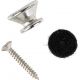 ORTEGA STRAP PIN PAIR CHROME