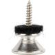 ORTEGA STRAP PIN PAIR CHROME